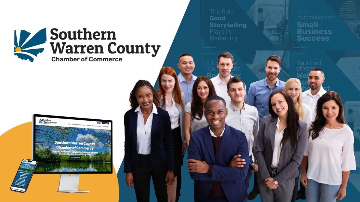 SWC logo and website with group of people